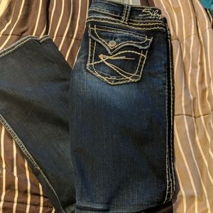 Mackenzie silver jeans nwot